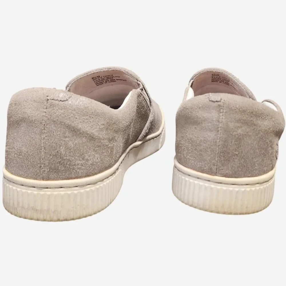 Born suede slip-on loafer shoes Size 8.5